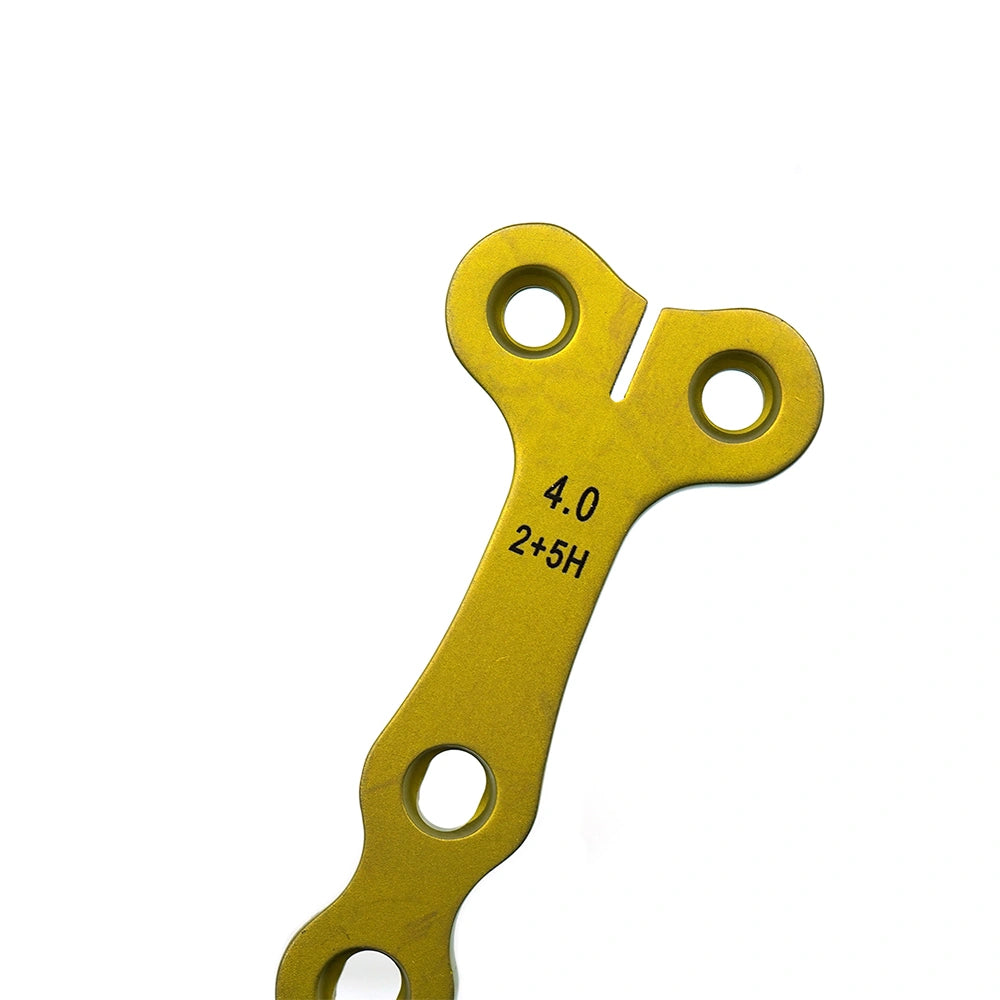 Veterinary Orthopedic Implant 4.0mm T-Type Titanium Locking Plate for ALPS Animal Fracture Surgery