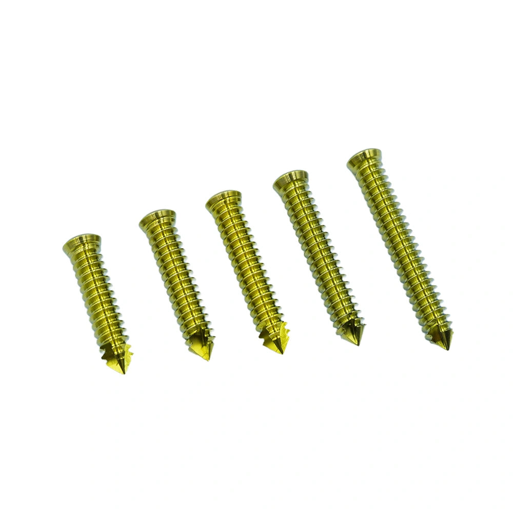 Veterinary Orthopedic Implant 4.0mm Stem Locking Screw for Small Animal Orthopaedics Surgery