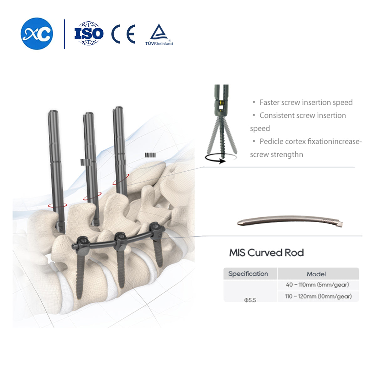 5.5 MIS Spinal System Il Pedicle Screw