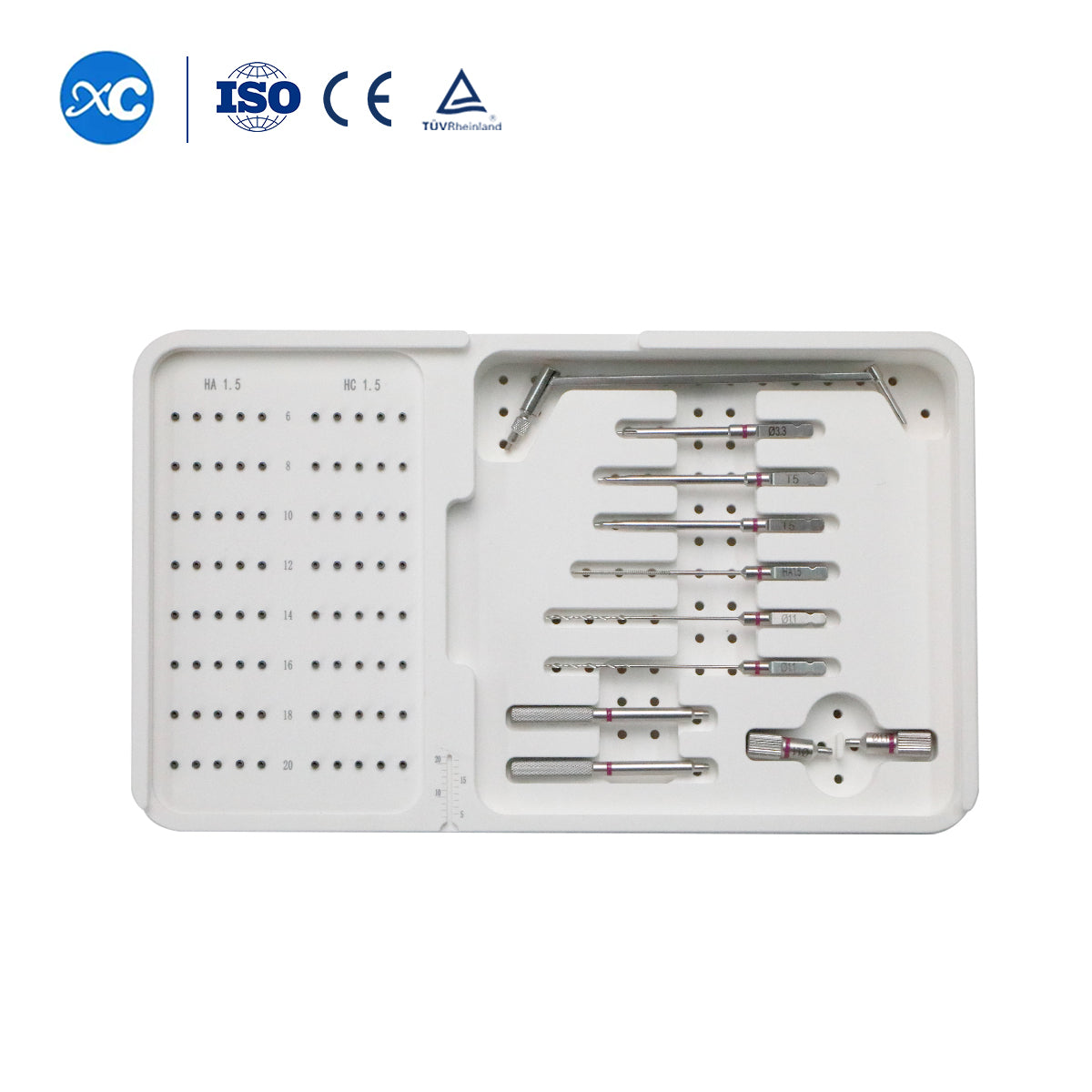 1.5mm Micro Fragment  Instrument Set