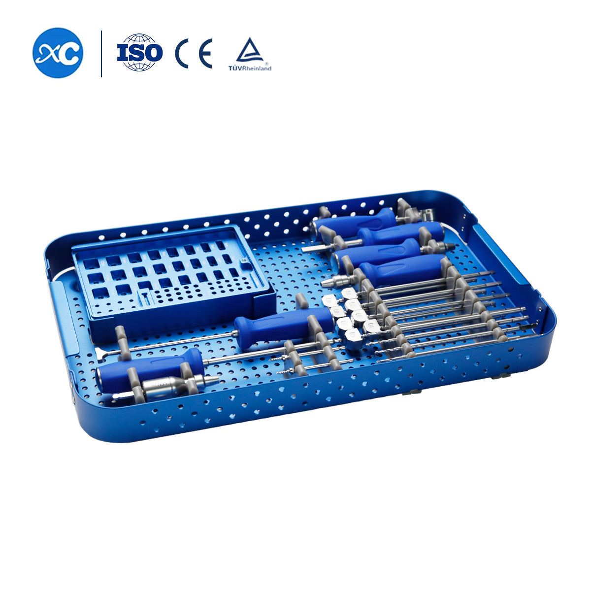 Cervical Peek Cage With 2 Locking Screw Instrument Set
