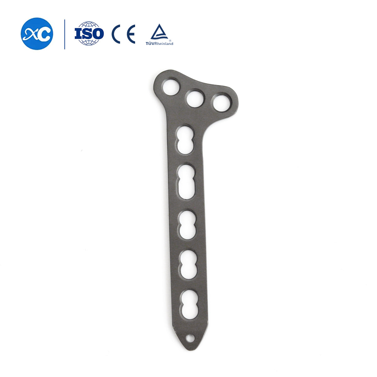 Oblique-angled T-shaped Locking Plate