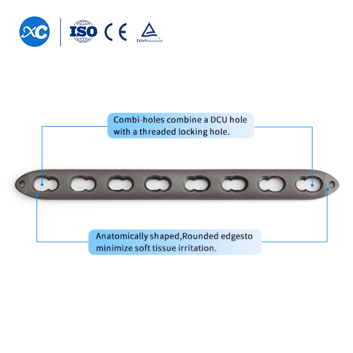 Tibia Straight Locking Plate