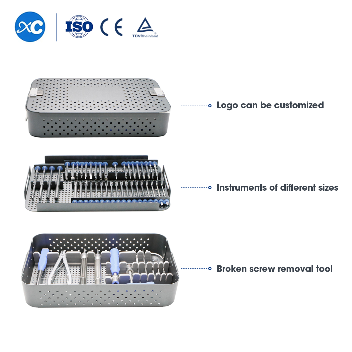 Broken Screw Removal Instrument Set