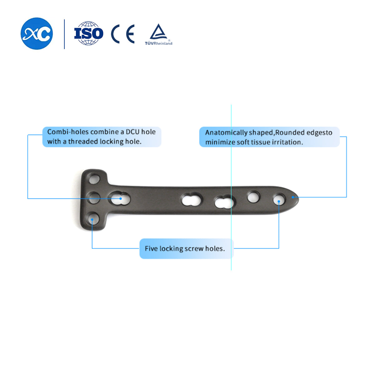 Proximal Tibial Osteotomy Plate 5 H