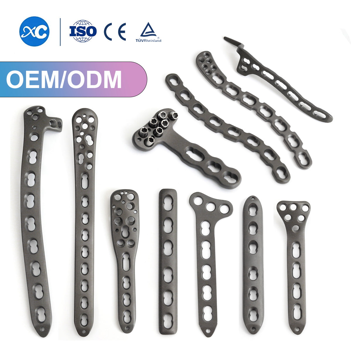 Oblique-angled T-shaped Locking Plate