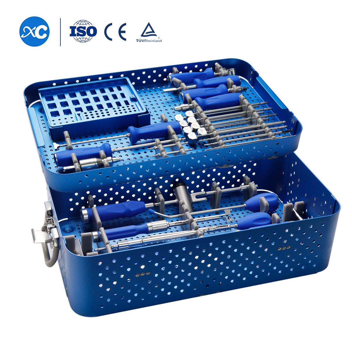 Cervical Peek Cage With 2 Locking Screw Instrument Set