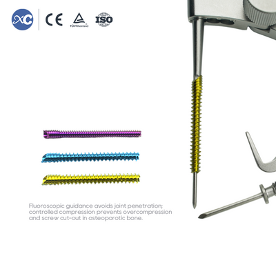 3.0/3.5/4.0mm Headless Compression Screw