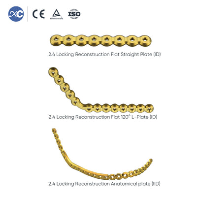 2.4mm Maxillofacial Reconstruction Locking Plate