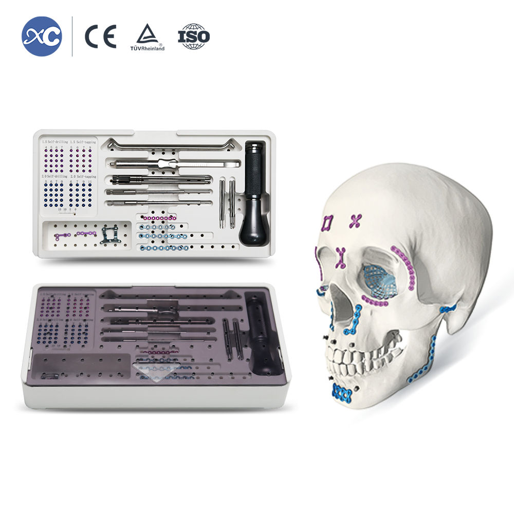 2.4mm Maxillofacial Reconstruction Locking Plate