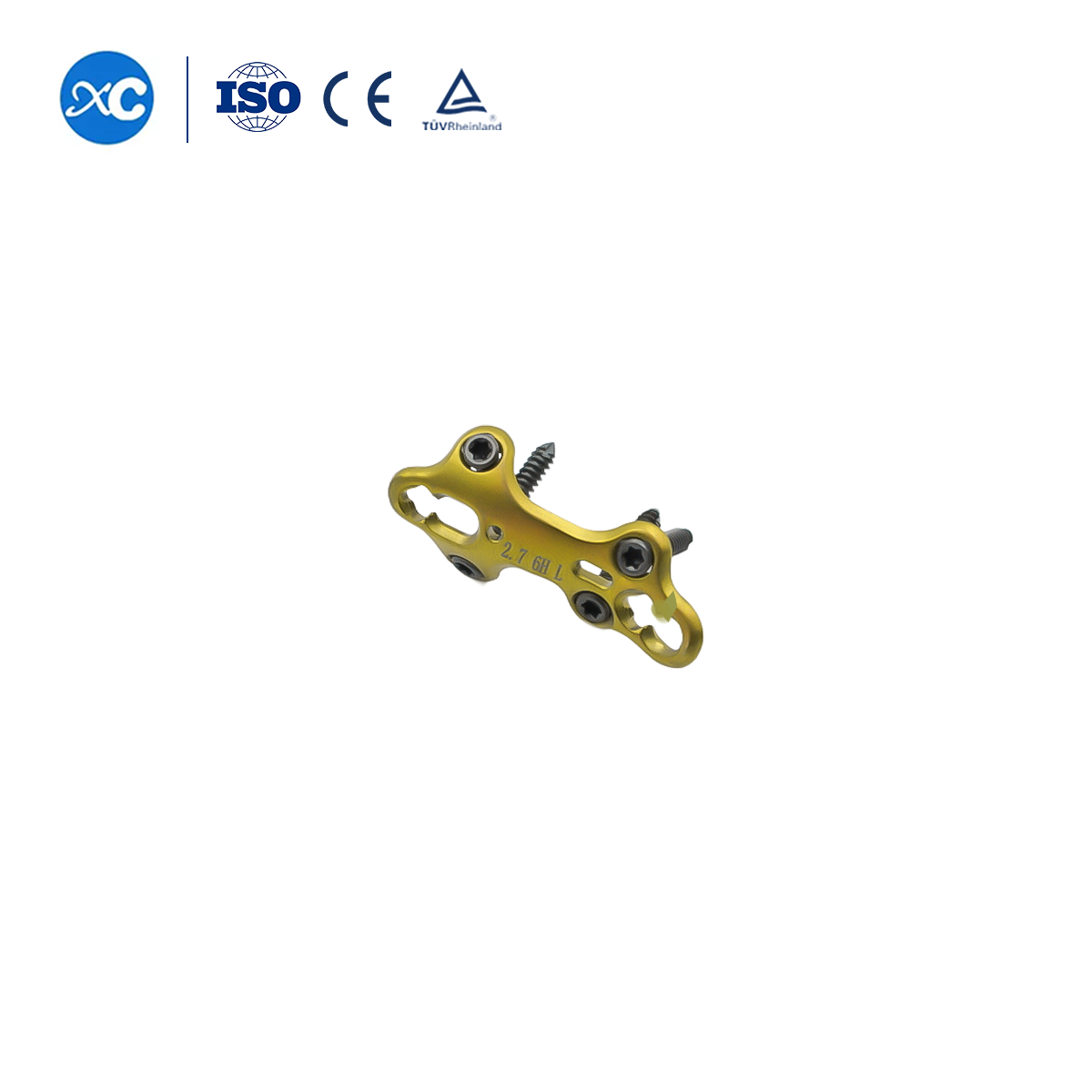 1st MTP Joint Fusion  Multi-axial Locking Plate