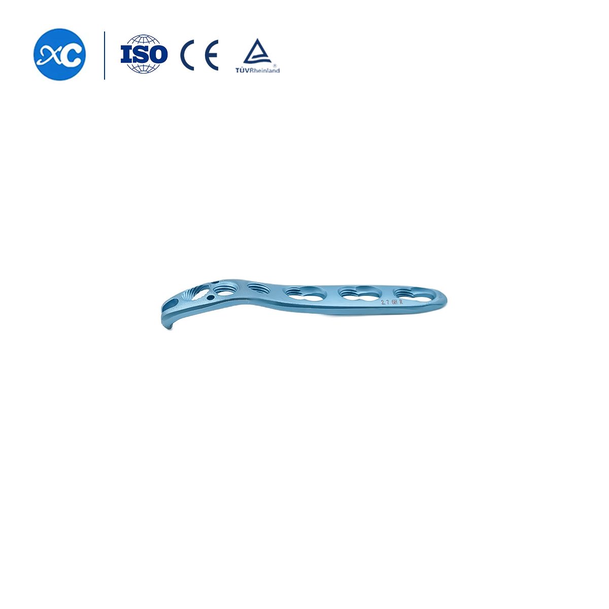 5th Metatarsal Hook Locking Plate