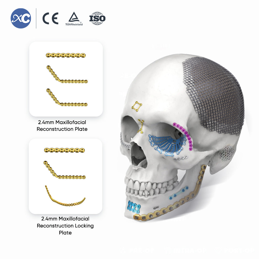 2.4mm Maxillofacial Reconstruction Plate