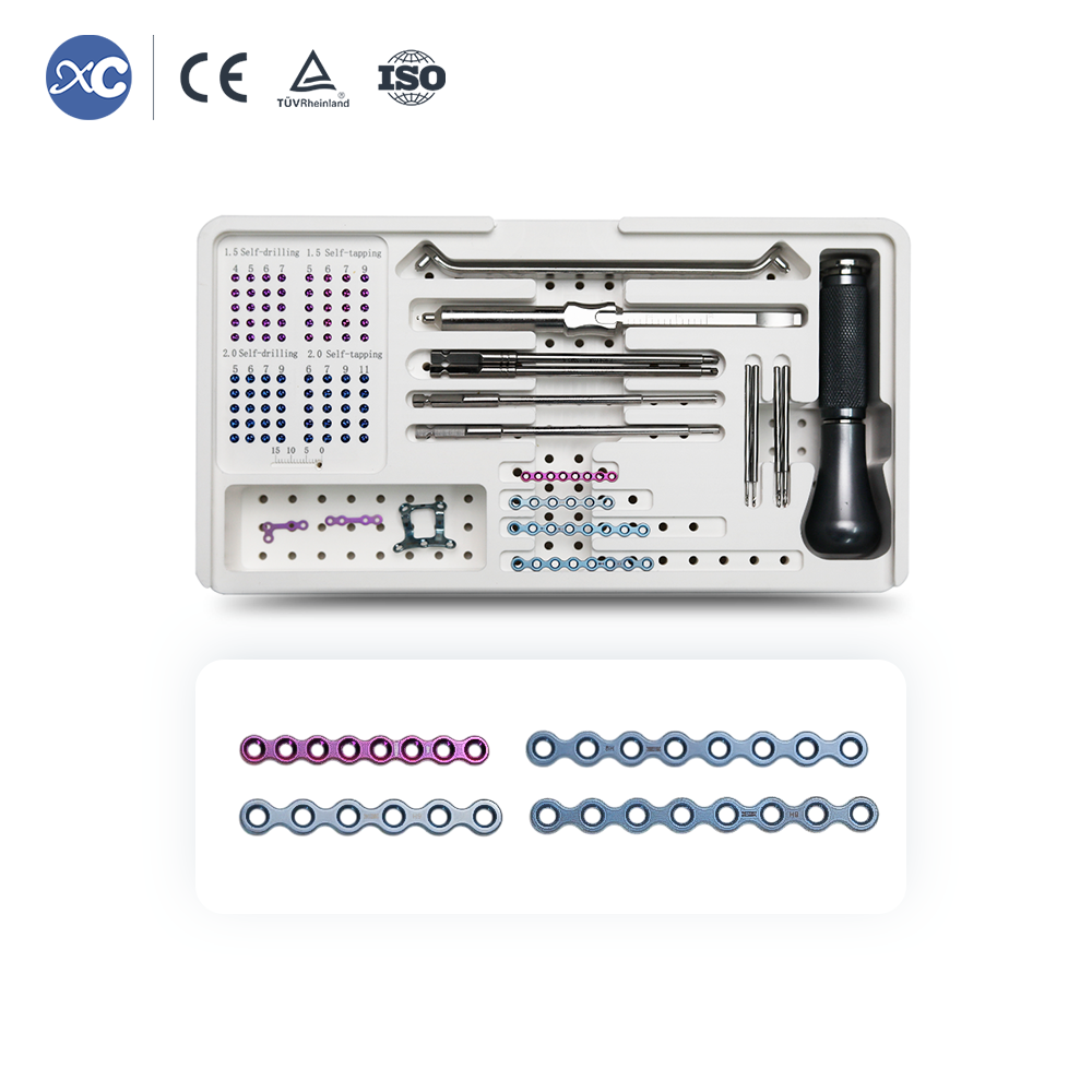 1.5/2.0mm Maxillofacial Plate Instrument Set