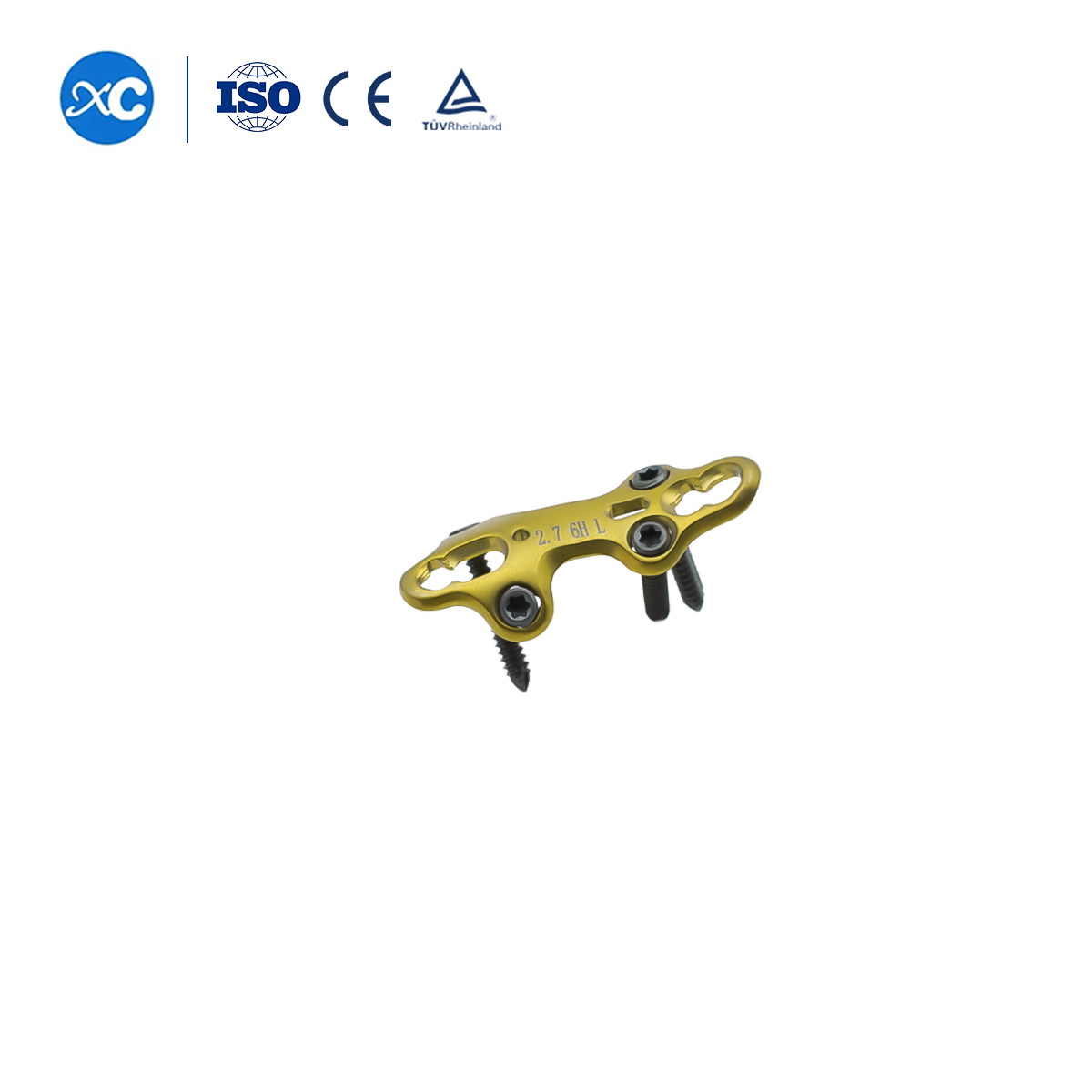 1st MTP Joint Fusion  Multi-axial Locking Plate