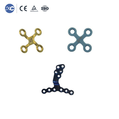 2.0 X-plate（Pre-shaped ）& 2.0 Lefort I Plate