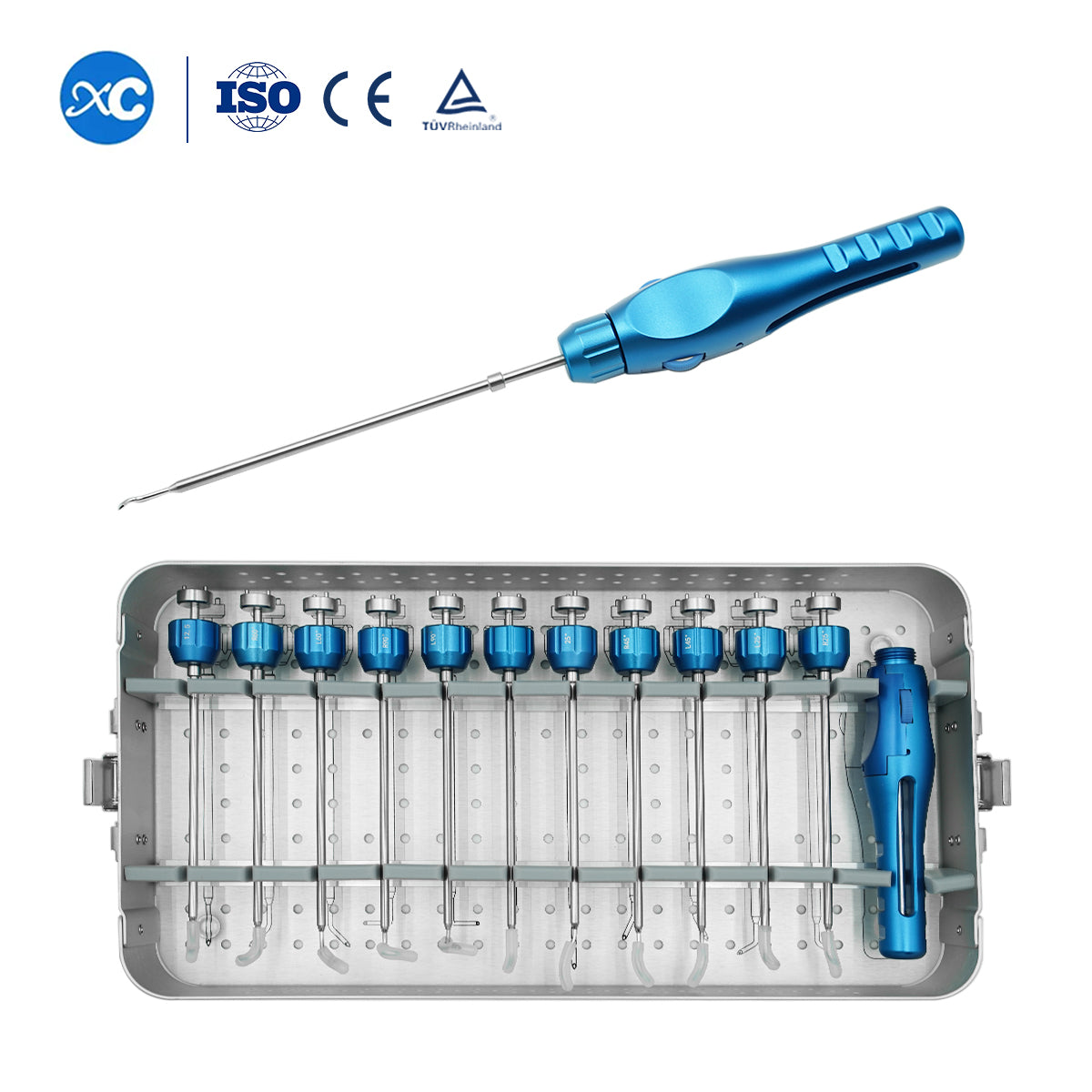 Suture Hook Instrument Set Quick Coupling