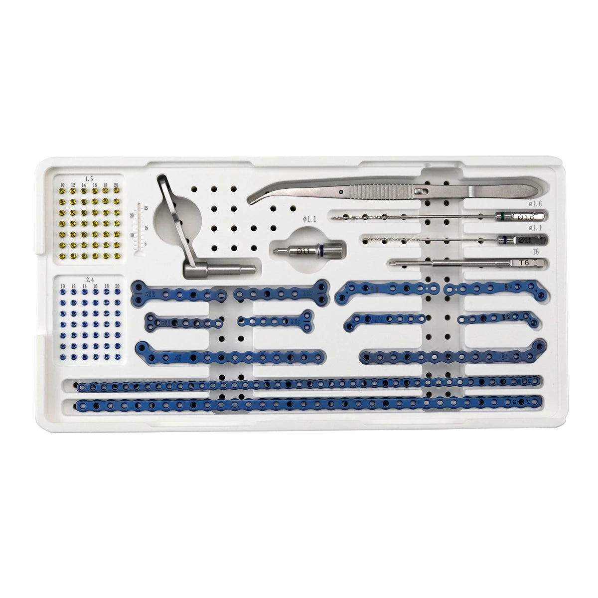 ALPS Titanium 2.4mm Veterinary Orthopedic Biocompatible Instrument Set