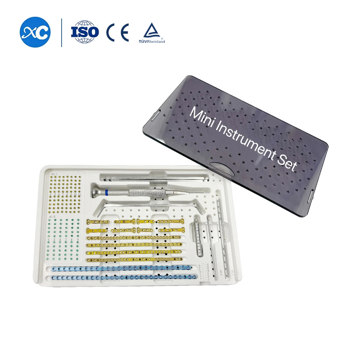 Veterinary ALPS Mini Locking Plate System With 1.6mm Stem Locking Screw