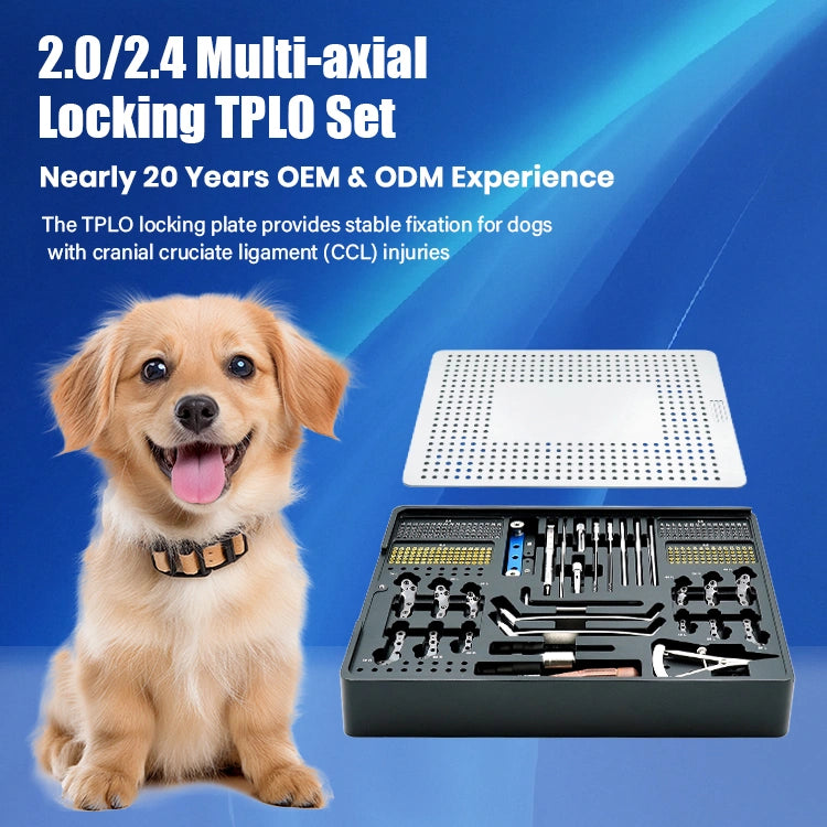 Veterinary 2.0/2.4mm Multi-Axial Surgical Kit for Small Animal Orthopedic Surgery
