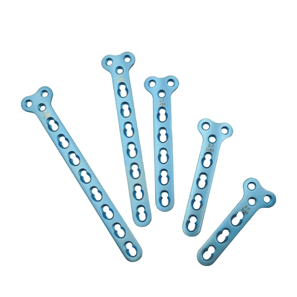 2.7mm Titanium Veterinary LCP T Plate for Canine Fracture Fixation and Trauma Surgery