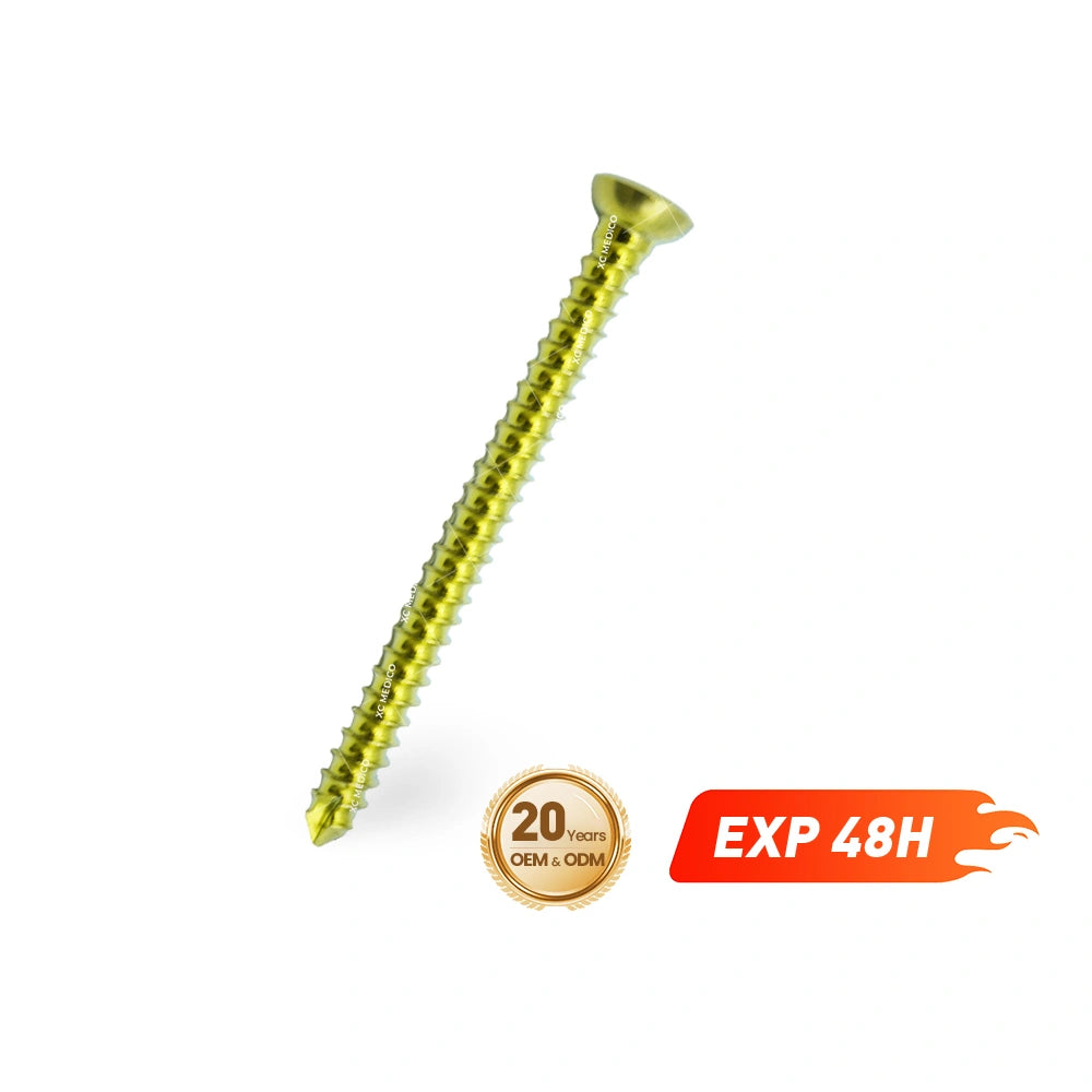 Veterinary Advanced Cortical Screw Implant for Small Animal Knee Stabilization