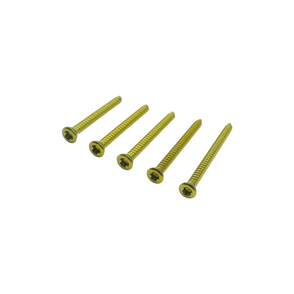 2.7mm Dog Orthopedic Surgeon Cortical Self-Tapping Screw with CNC Machining for Veterinary Bone Fixation