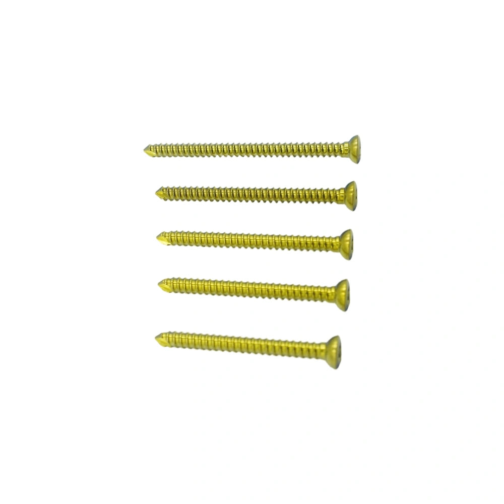 2.7mm Dog Orthopedic Surgeon Cortical Self-Tapping Screw with CNC Machining for Veterinary Bone Fixation