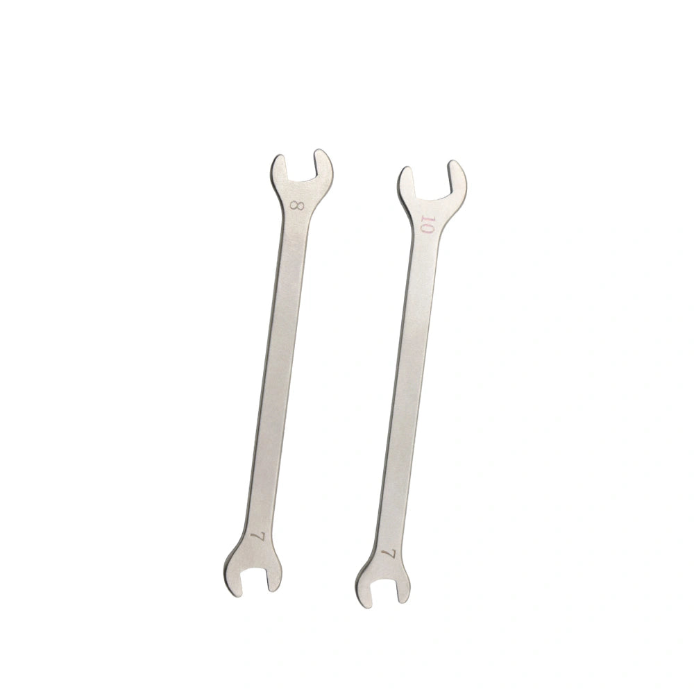 Veterinary Implant Double-Head Open-End Wrench for External Fixation Systems