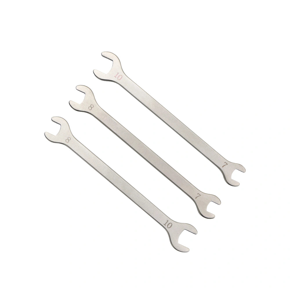 Veterinary Implant Double-Head Open-End Wrench for External Fixation Systems