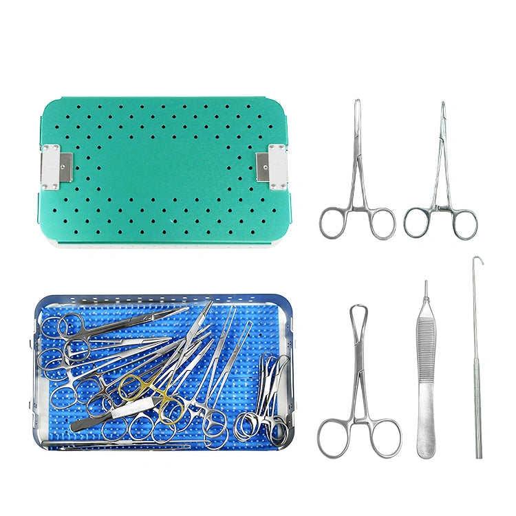 Spay Surgery Instruments Veterinary Canine Spay & Orthopedic Instrument Set with Surgical-Grade ...