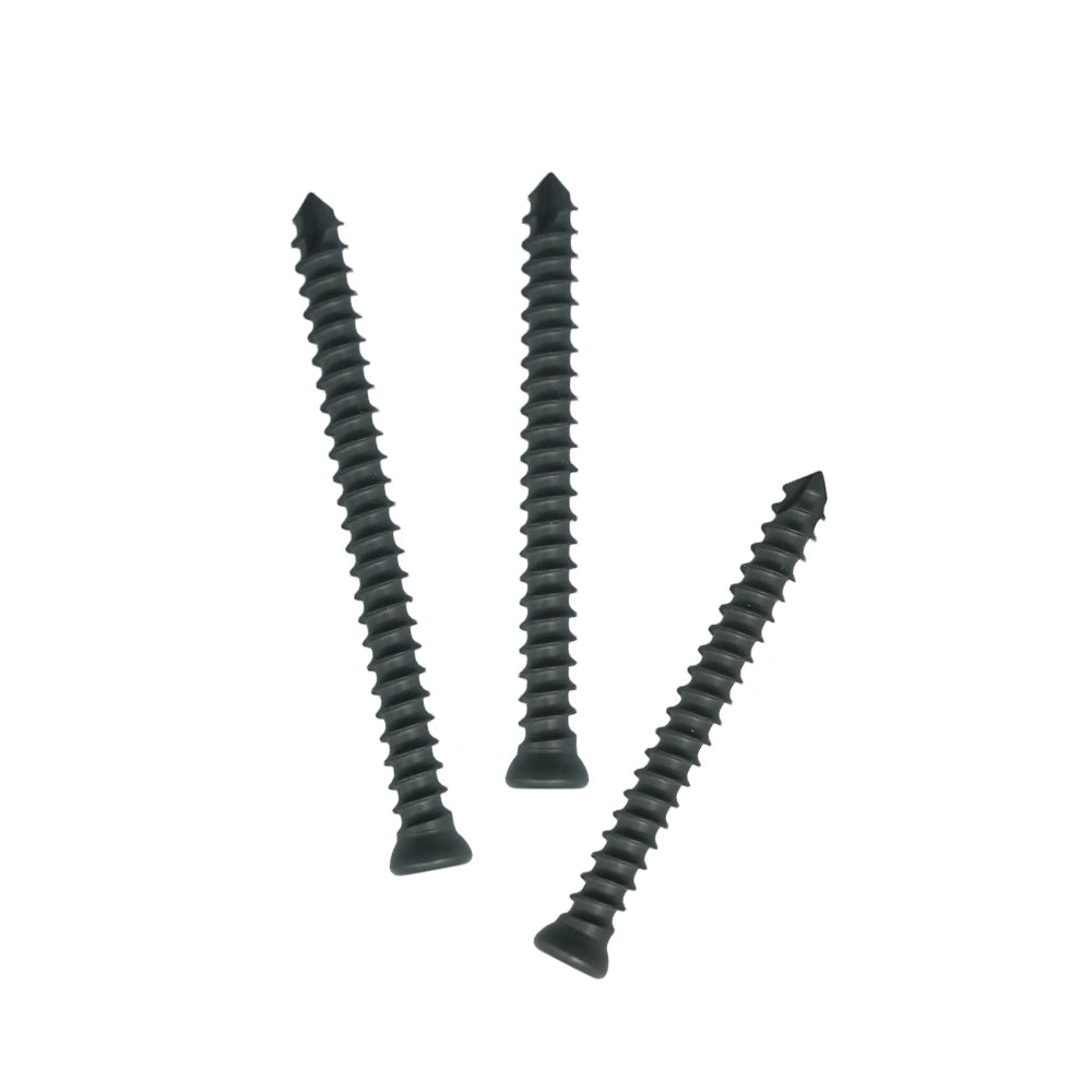 Veterinary 3.0mm Full-Thread Cancellous Titanium Screw for Small Animal Orthopedics