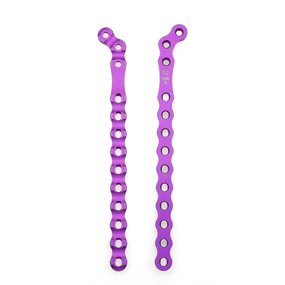 Veterinary L-Type Locking Plate (3.2 mm) for Canine Orthopedic Fracture Fixation and Reconstruction