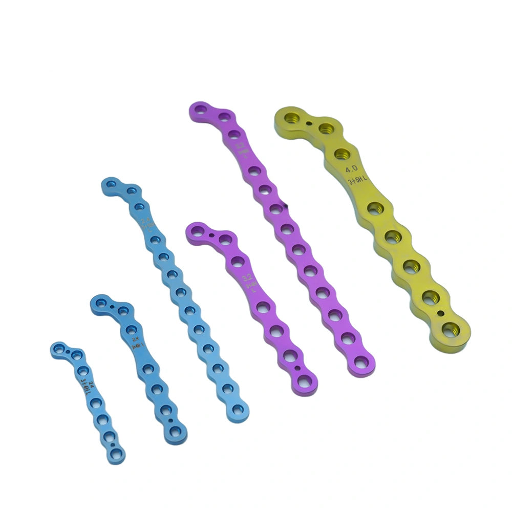 Veterinary L-Shape Locking Plate 4.0 mm for Titanium Orthopedic Screw System