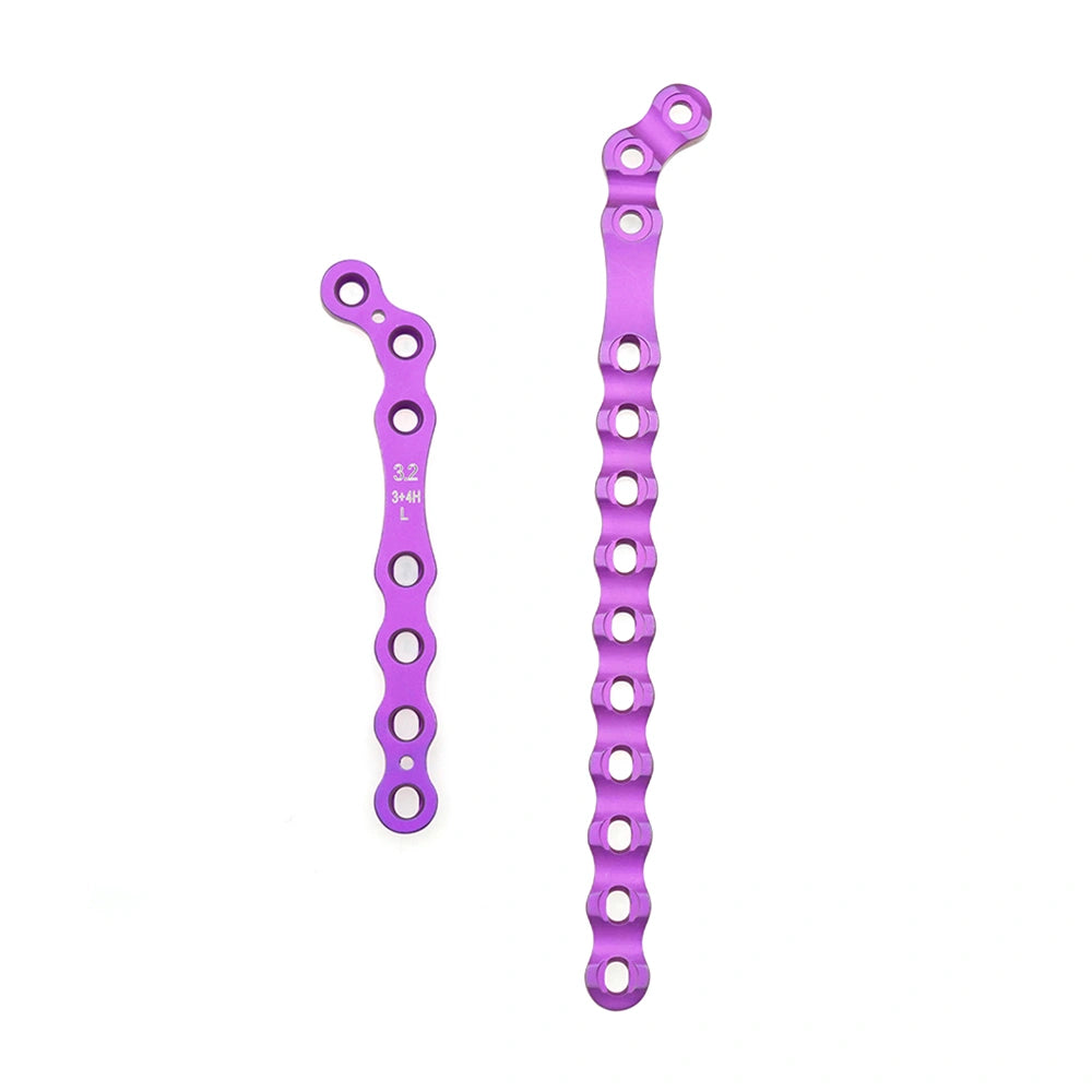 Veterinary L-Type Locking Plate (3.2 mm) for Canine Orthopedic Fracture Fixation and Reconstruction