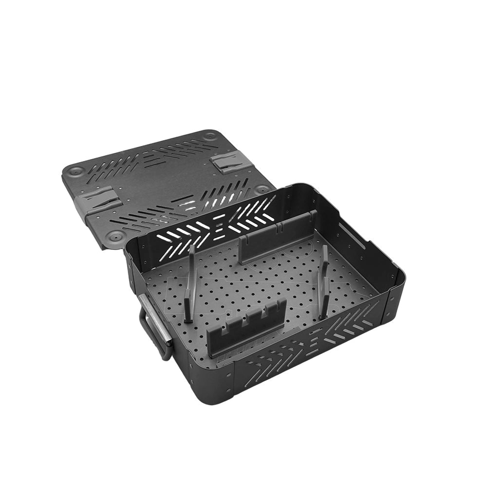 TPLO Saw Sterilization Box Designed for Veterinary Bone Saws and Fully Autoclavable