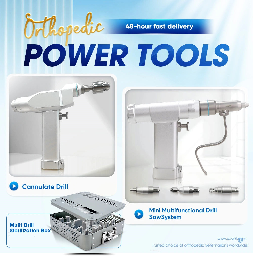 110-220V Mini Electric Veterinary Orthopedic Drill for Trauma and Bone Surgery