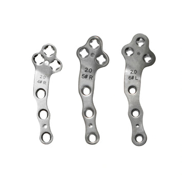 2.0mm Series Titanium Multi-axial Locking TPLO Plate for Tibial Plateau Leveling Osteotomy