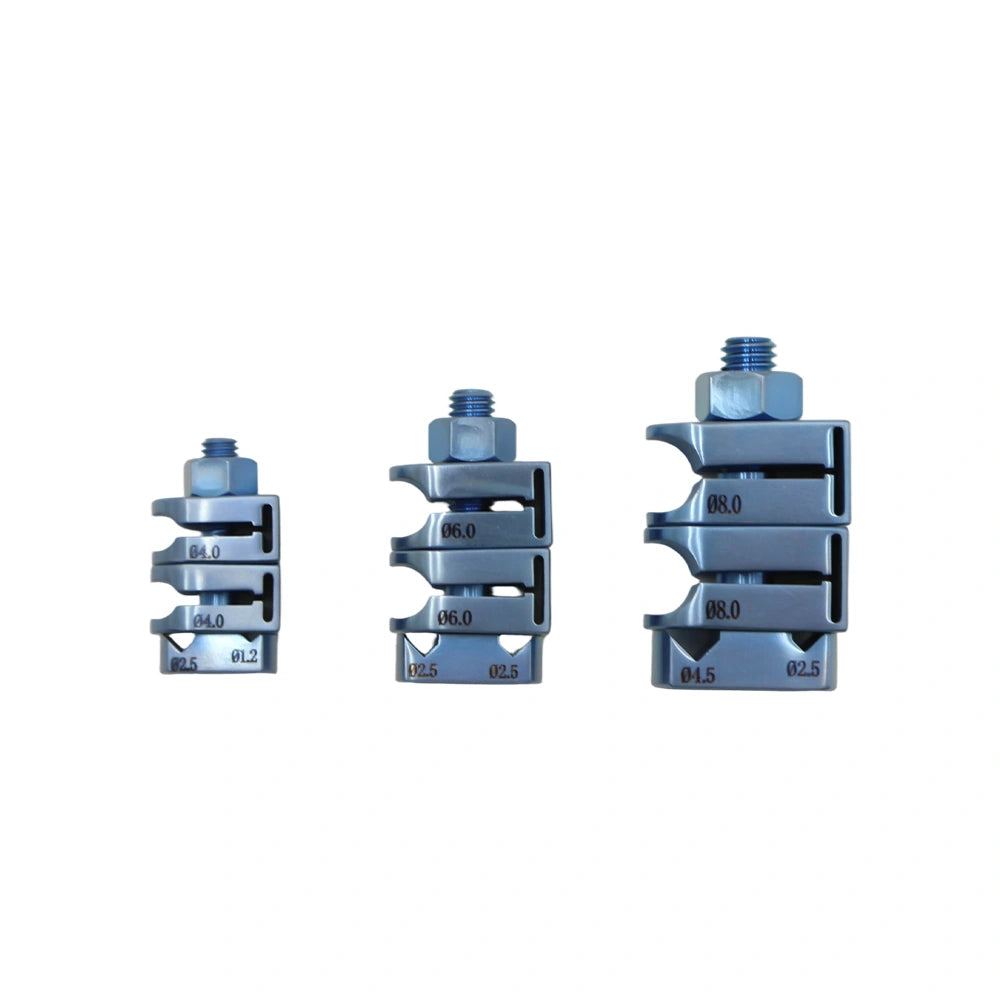 Veterinary Orthopedic Needle Shaft Fixing Clip for Titanium External Fixation Systems（ S M L）