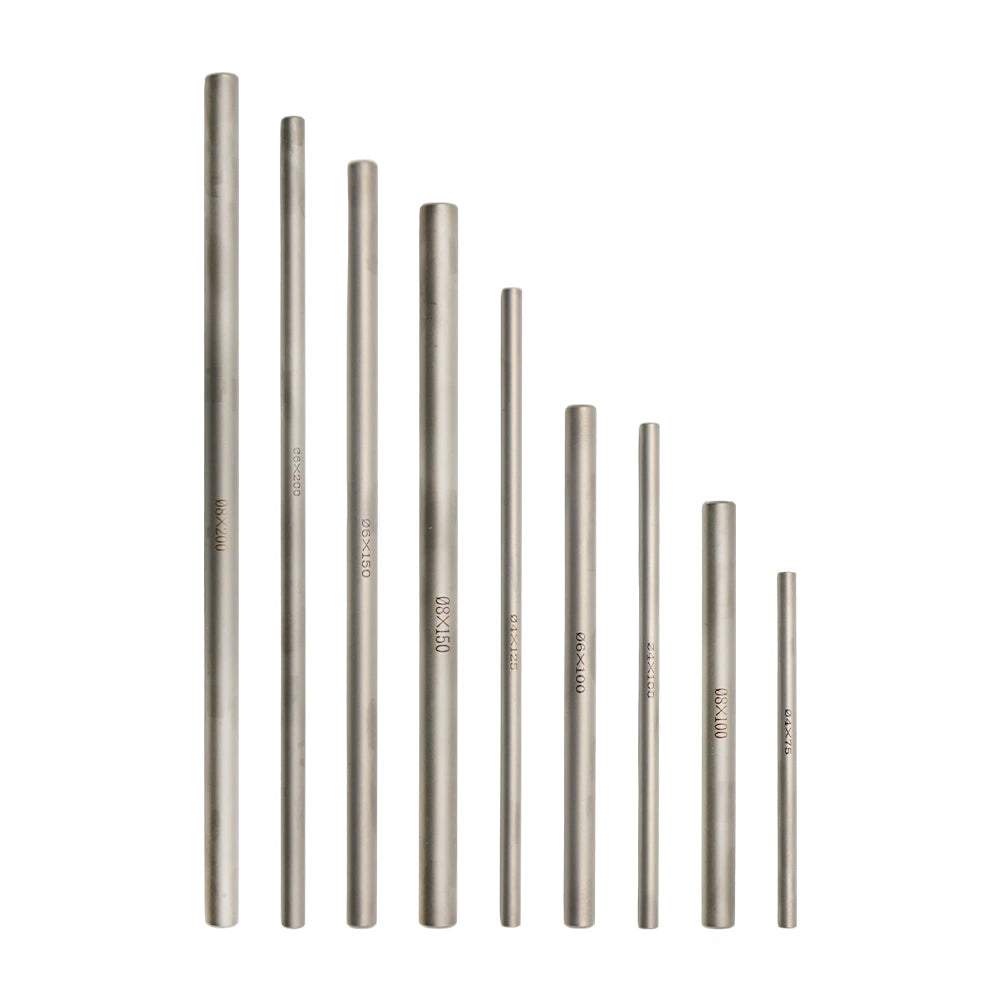 Veterinary Titanium Connecting Rod for Advanced External Fixation of Canine and Feline Limb Fractures