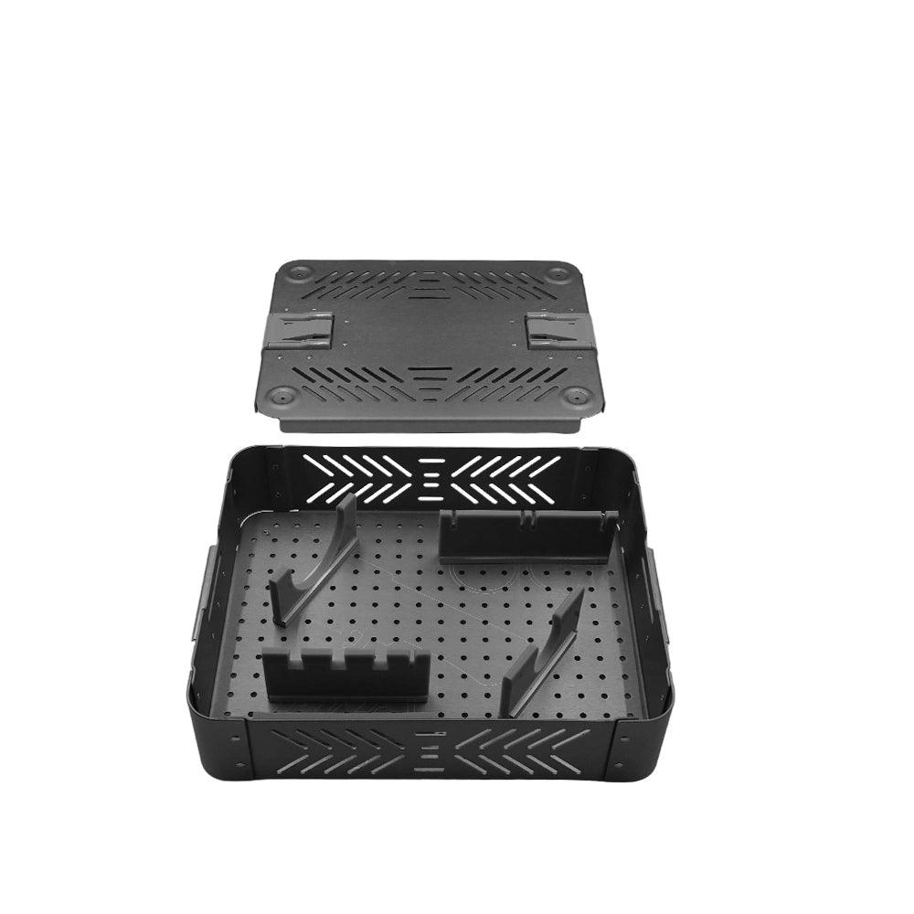 TPLO Saw Sterilization Box Designed for Veterinary Bone Saws and Fully Autoclavable