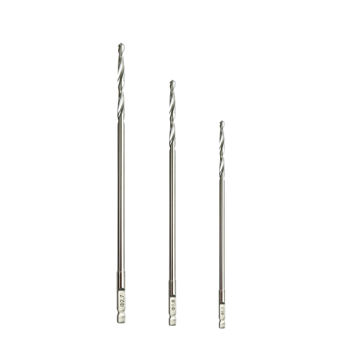Canine AO Quick Coupling Drill Bit 0.8–3.2mm for Veterinary Orthopedic Procedures