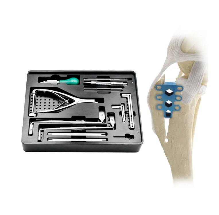 Veterinary Tibial Tuberosity Advancement TTA Surgical Instrument Set – No Implant