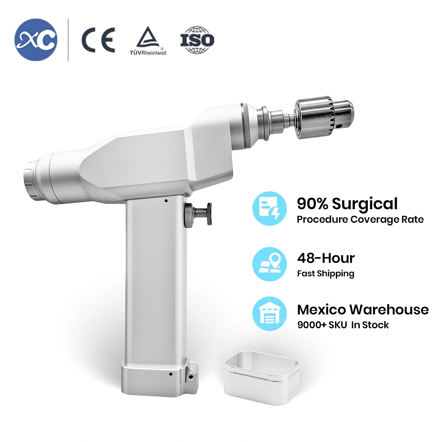 Veterinary Orthopedic Lithium Battery Cannulated Drill for Small Bone Surgery
