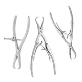 Complete Veterinary (AO) Reduction Forceps Set: Self-Locking, Self-Locking with Point, and Twin-Point Designs