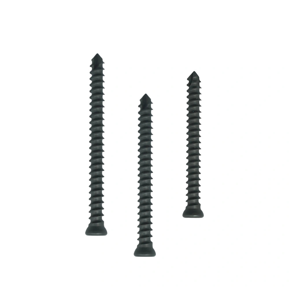 Veterinary 3.0mm Full-Thread Cancellous Titanium Screw for Small Animal Orthopedics