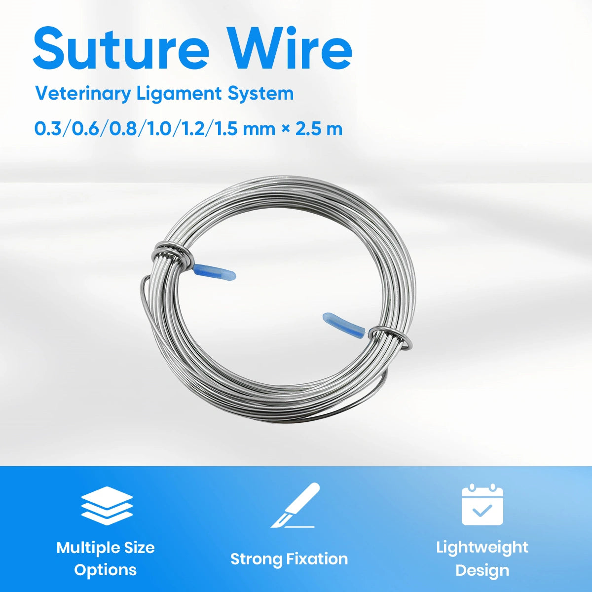 Knot-Resistant Suture Wire for Dog Sports Medicine Orthopedic Surgery