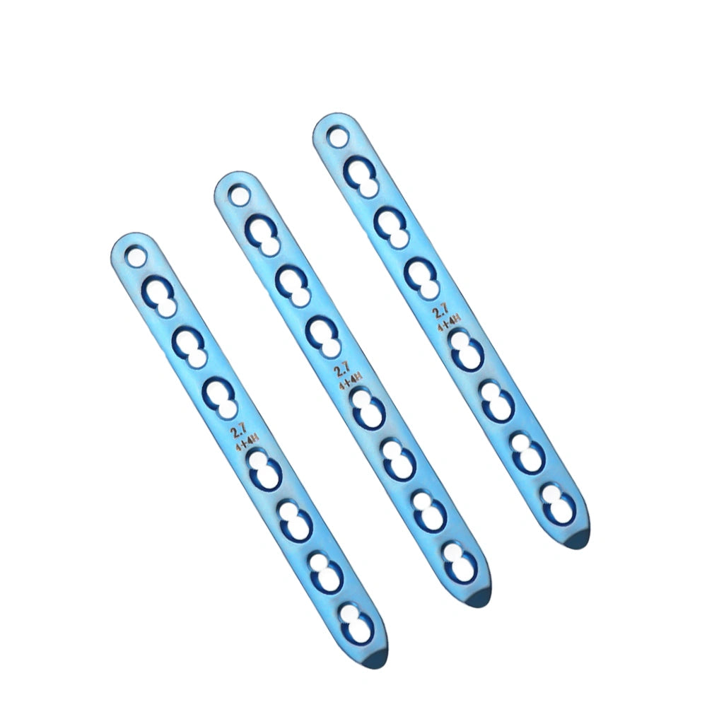 Veterinary Orthopedic 2.7mm Straight LCP Locking Plate Implants for Dog Trauma Surgery