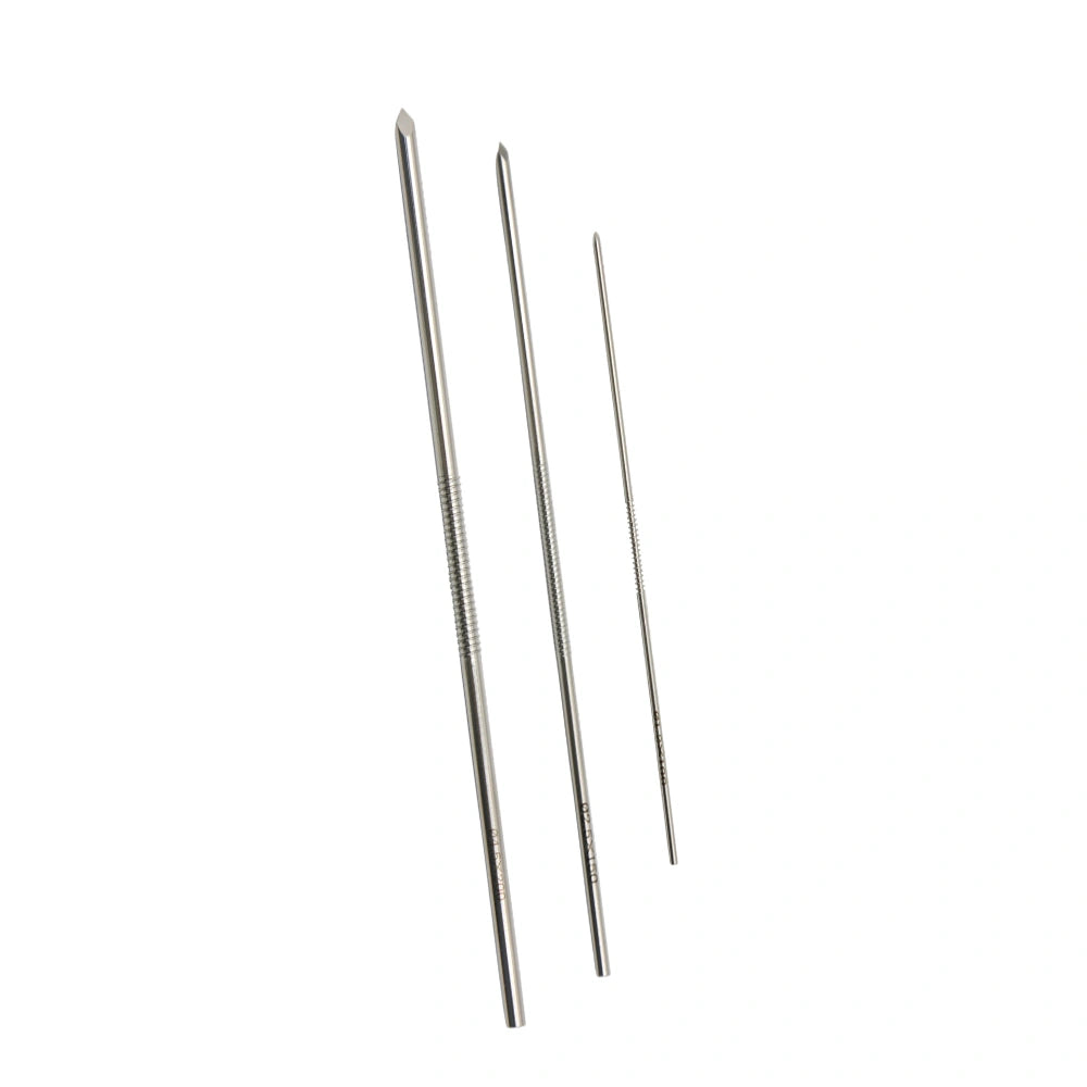 Veterinary Threaded Needle – Standard & Middle-Section for Dog External Fixator Surgery