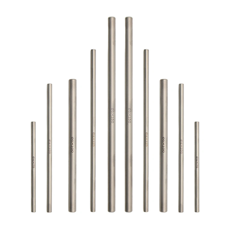 Veterinary Titanium Connecting Rod for Advanced External Fixation of Canine and Feline Limb Fractures